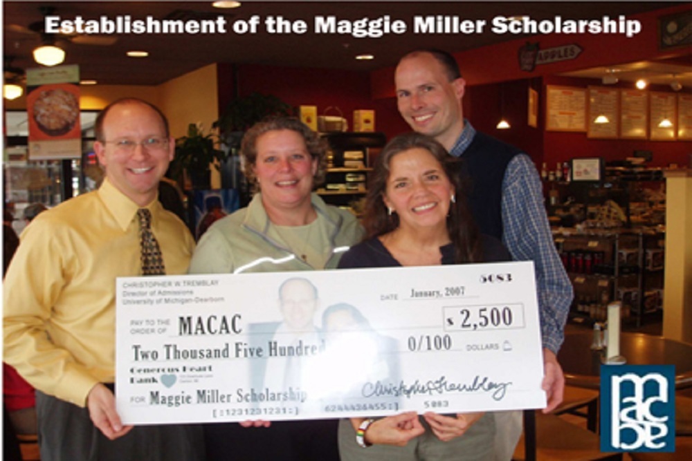 MACAC Maggie Miller Scholarship — due 4-8-22
