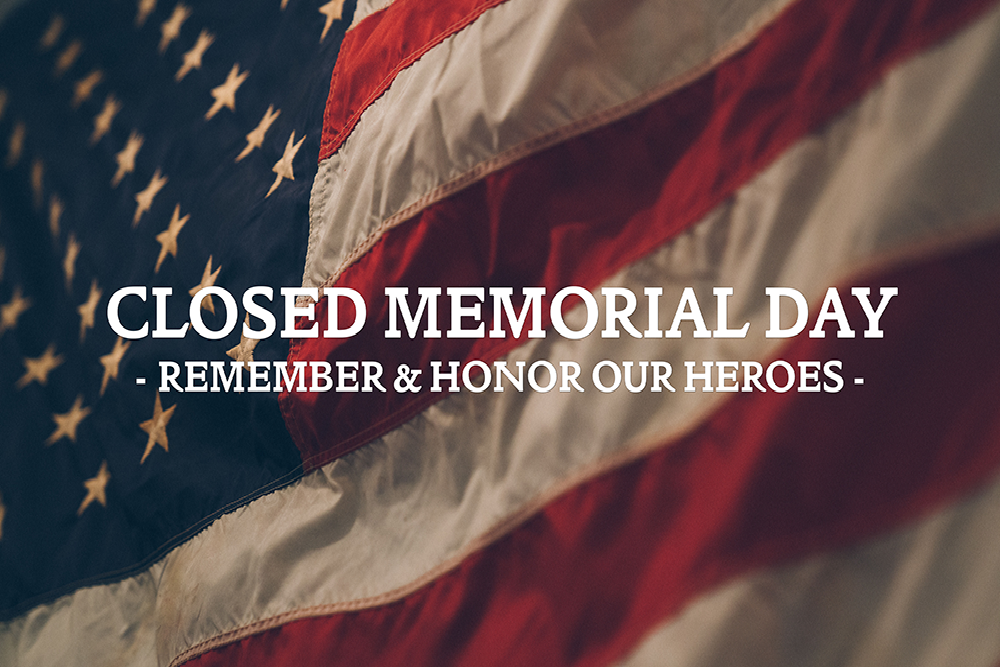 Memorial Day City Closures