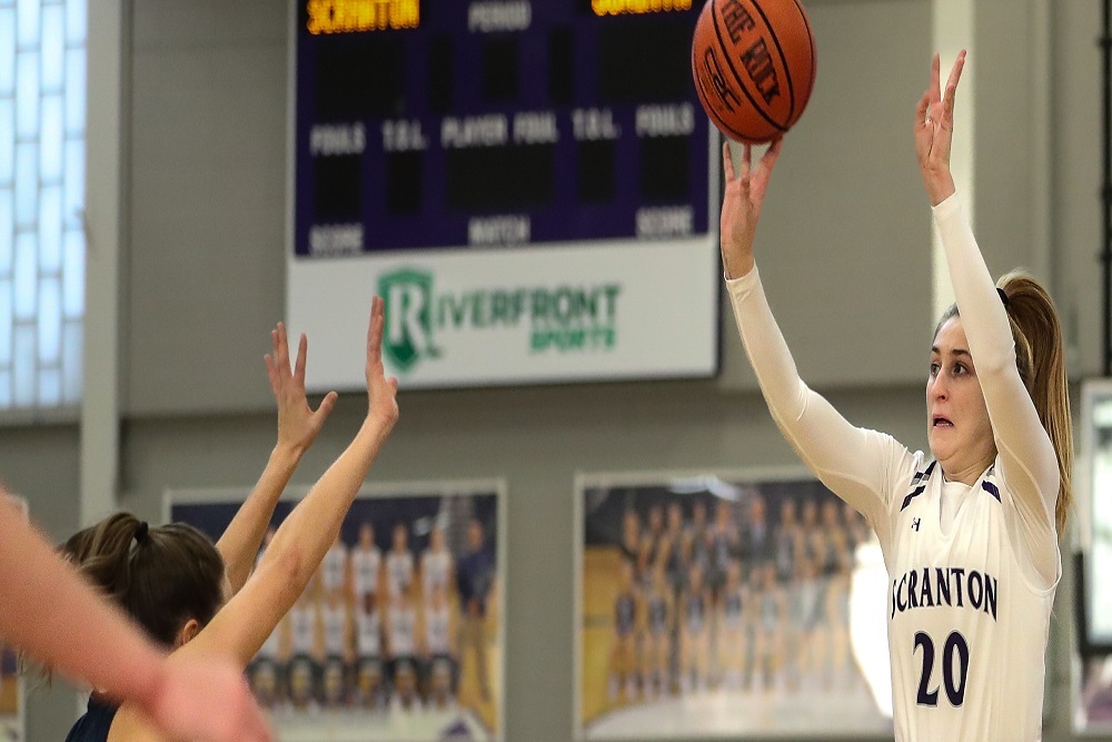 Emily Shurina of Women’s Basketball Nabs Scranton Athlete of the Week Accolades