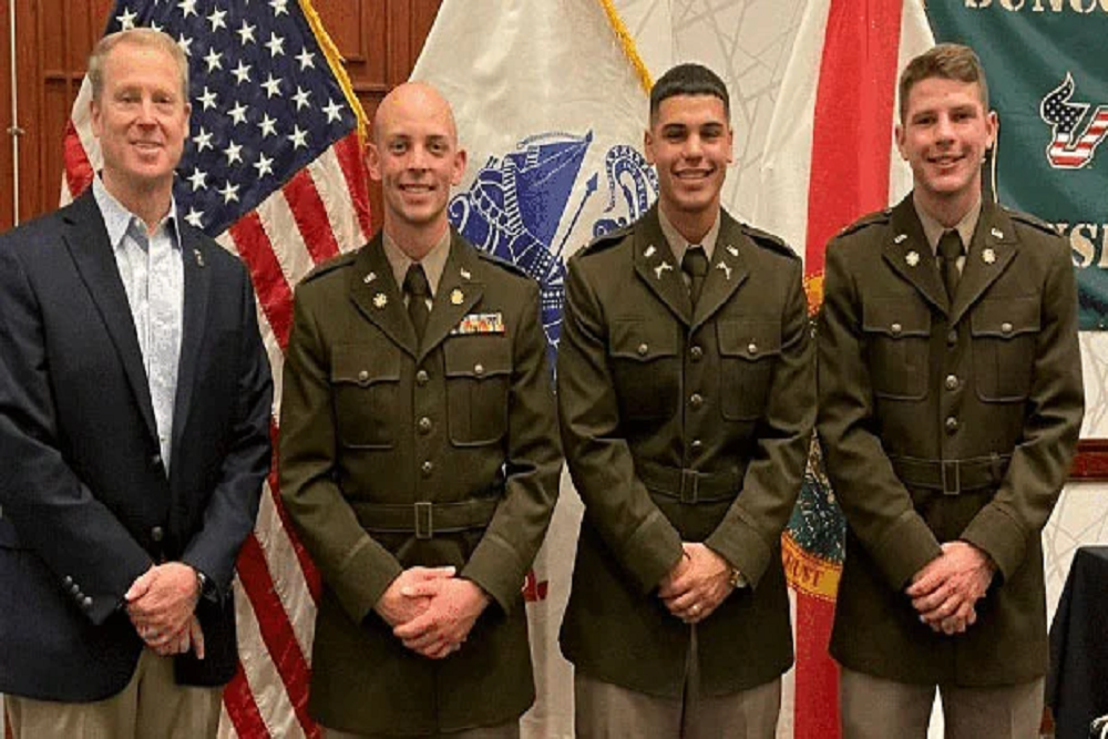 Army, Air Force ROTC Cadets from Saint Leo University Commissioned as 2nd Lieutenants