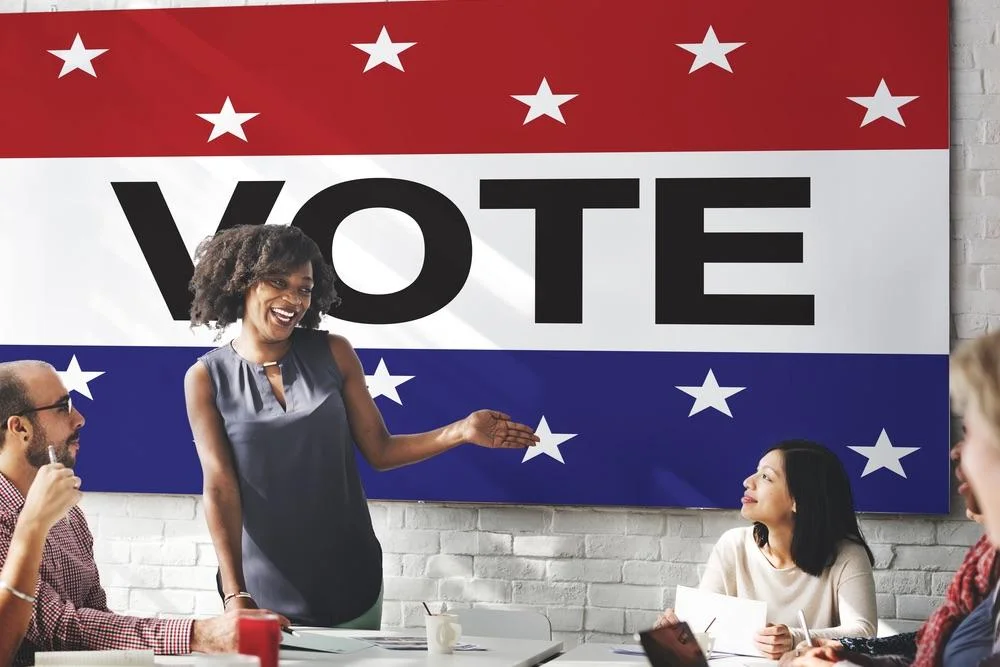 TOWSON UNIVERSITY: Exercising the right to vote