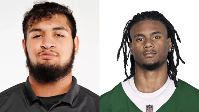 Brandon Solis and Adonai Mitchell Brandon Solis and Adonai Mitchell