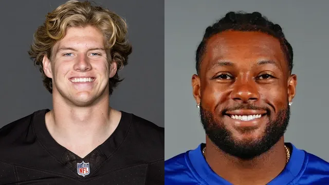 Carson Schwesinger and Kayvon Thibodeaux Carson Schwesinger and Kayvon Thibodeaux