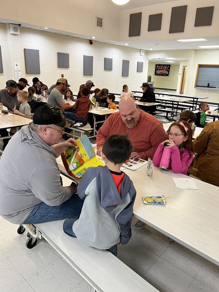 Scobey Schools: Mrs. Olson’s Kindergarteners Hosted Their Annual “Donuts With Dudes”