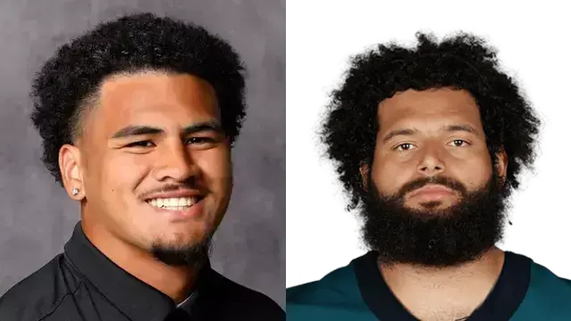 Sone Aupiu and Matt Pryor