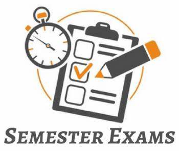 MT. VERNON-ENOLA HIGH SCHOOL: Semester Exams