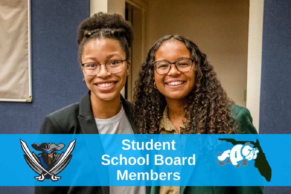 Flagler County Public Schools: New Student School Board Members Take Seats