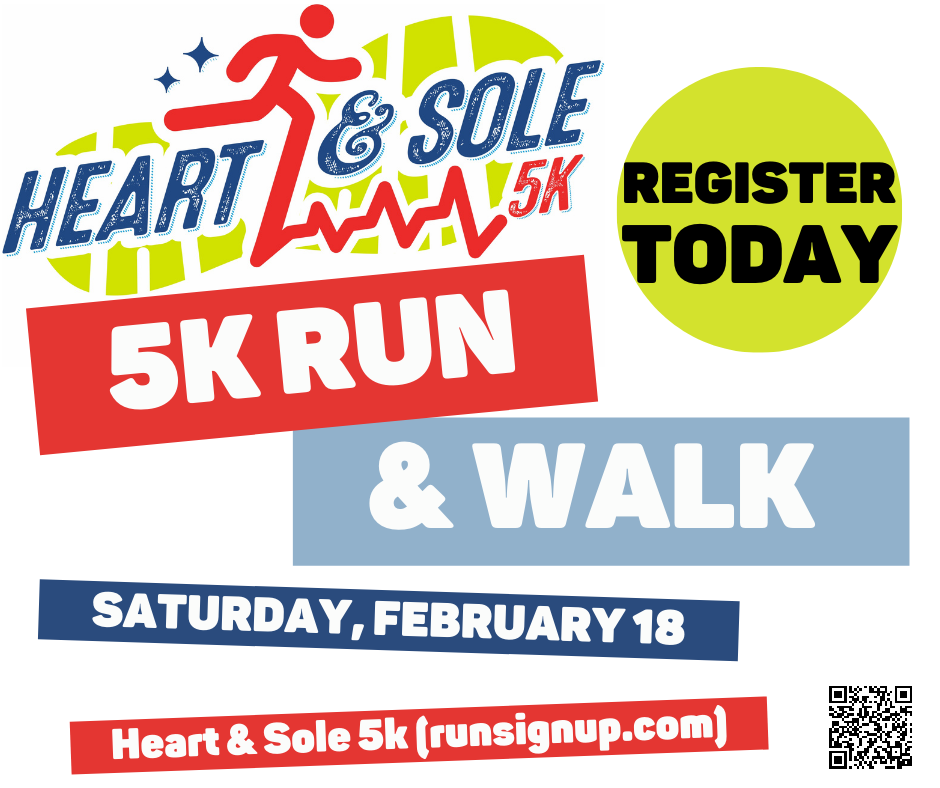 COUNTY OF CABARRUS: Heart & Sole 5k/Fun Run Road Race