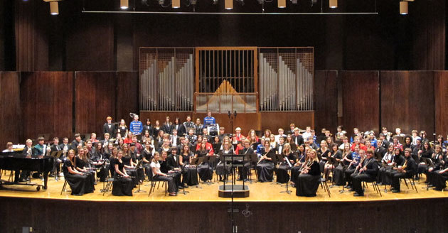 TCC Symphonic Band on Mar. 11