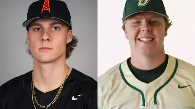 Which former West Hamilton News area high school standouts will be in action on Sunday, April 27?