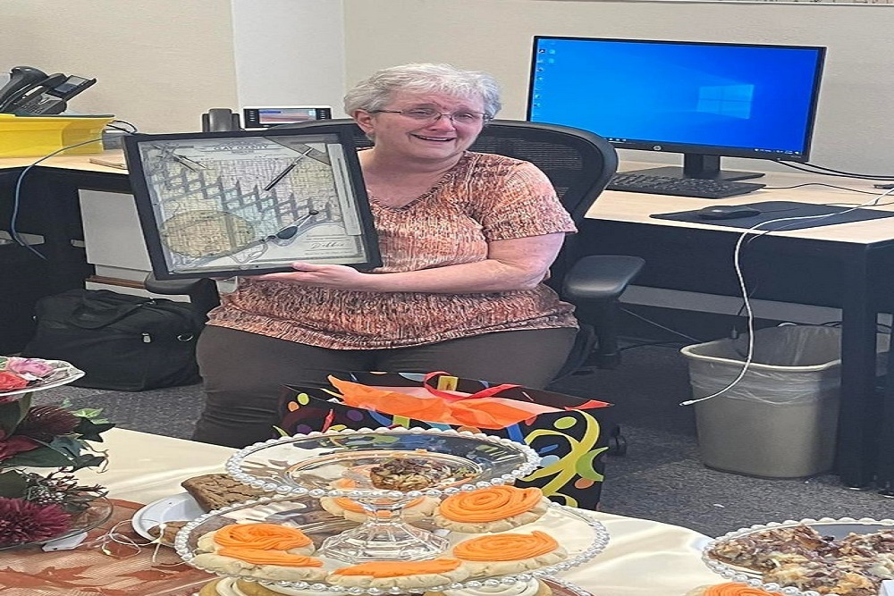 Clay County, Missouri Government – A Big Congratulations Today for One of Clay County’s Longest-tenured Employees!
