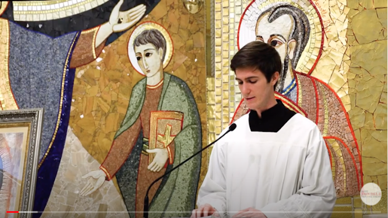 The Knights of Columbus livestreamed a Virtual Silver Rose Prayer Service on July 29