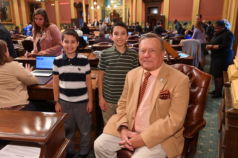 COMMITTEE TO ELECT BARTHOLOMEW JAMES LOWER: Rep. Wozniak honors summer reading contest winner on House floor