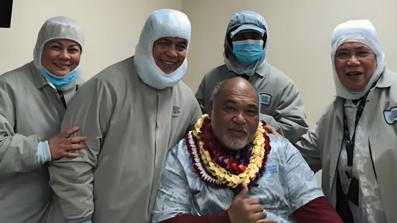 Warehouse Supervisor Edison "Ed" Dicion