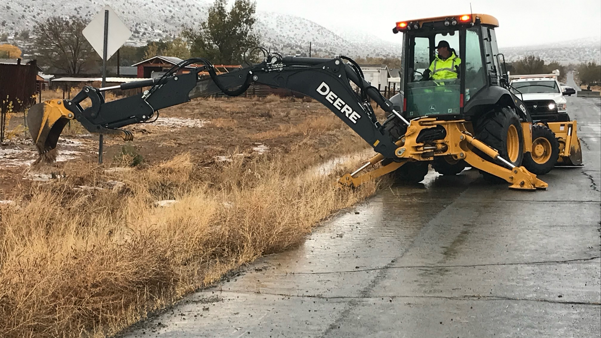 City of Reno temporarily closes Lemmon Drive ‘to remove debris from flooded ditches’