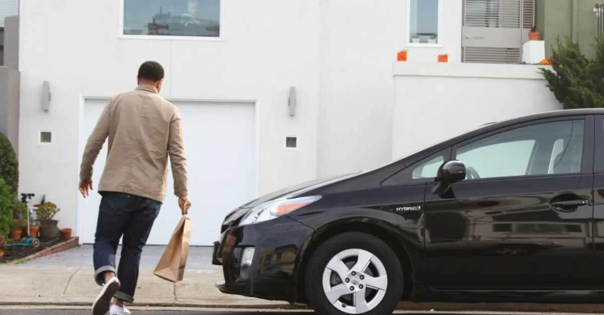 Uber US courier Uber US courier