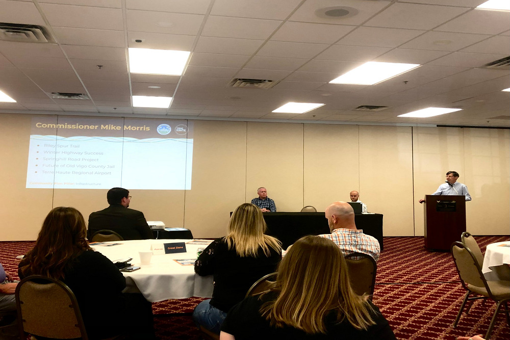 Today, the Vigo County Commissioners held the inaugural County Update to acknowledge the exciting advancements happening within our community! Today, the Vigo County Commissioners held the inaugural County Update to acknowledge the exciting advancements happening within our community!