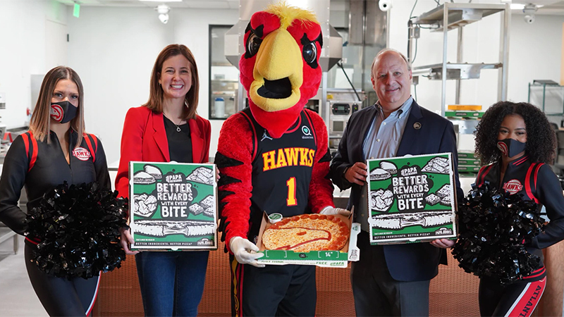 Atlanta Hawks score partnership with Papa Johns that goes ‘beyond pizza’