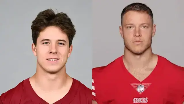 Luke McCaffrey and Christian McCaffrey Luke McCaffrey and Christian McCaffrey