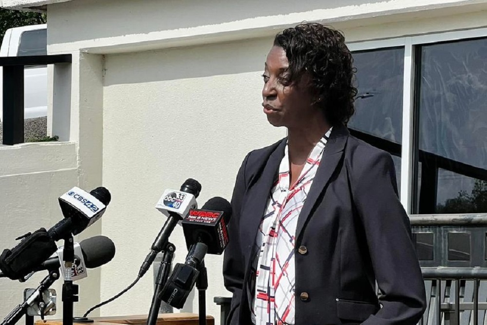 Police Chief Diane Thomas announced the arrest of the25-year-old Spencer Reeves