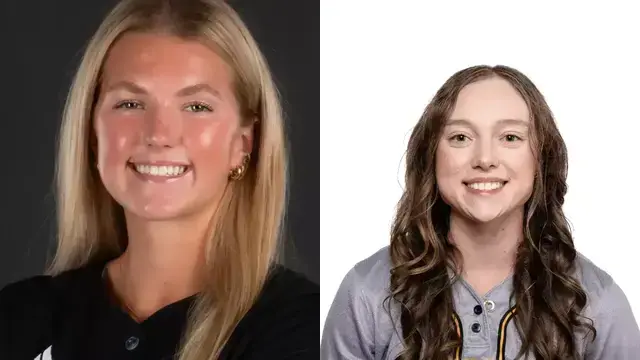 Isabel Carda and Peyton Bennett