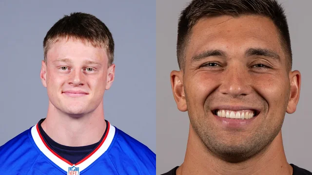 Kaden Elliss and Jackson Hawes