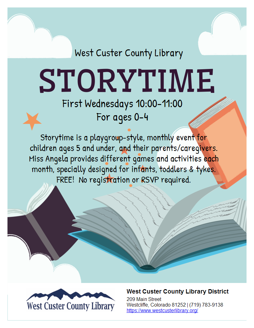 Storytime + Craft on Feb. 9