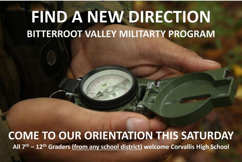 Find a New Direction Bitterroot Valley Militarty Program