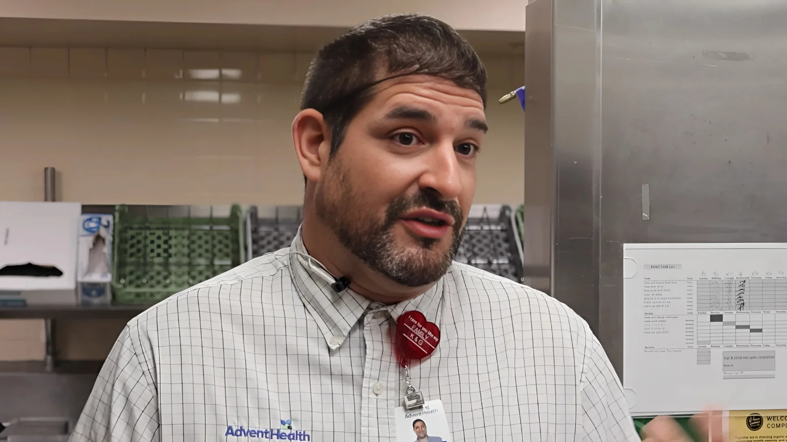 Mario Rinaldi, Senior Manager of Food & Nutrition, AdventHealth Palm Coast