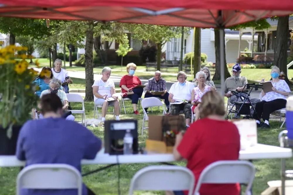 Welcome Back Senior Centers on March 21 Welcome Back Senior Centers on March 21