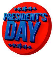 Presidents’ Day on Feb 20 Presidents’ Day on Feb 20