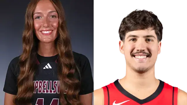 Reed Sheppard and Abby Gilbert