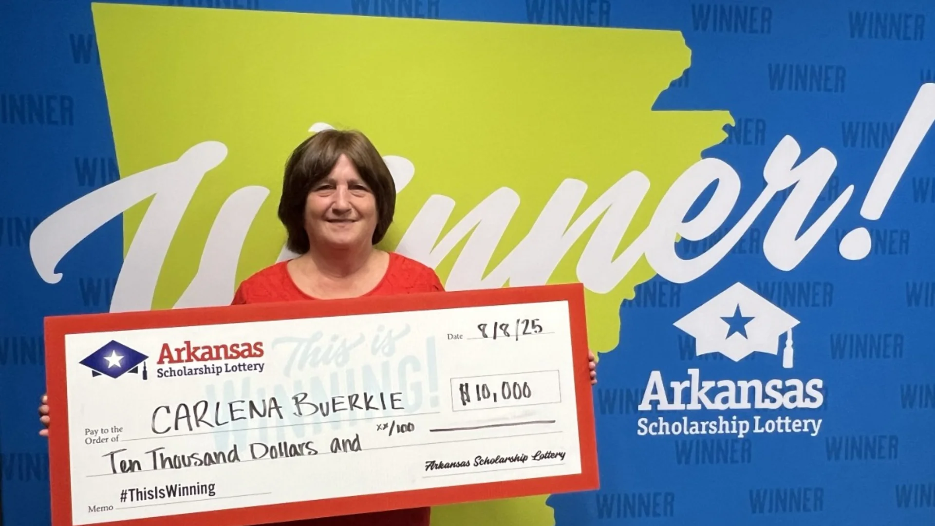 Carlena Buerkle of Almyra - Arkansans Scholarship Lottery