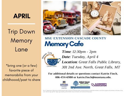 MSU Extension – Cascade County: Trip Down Memory Lane