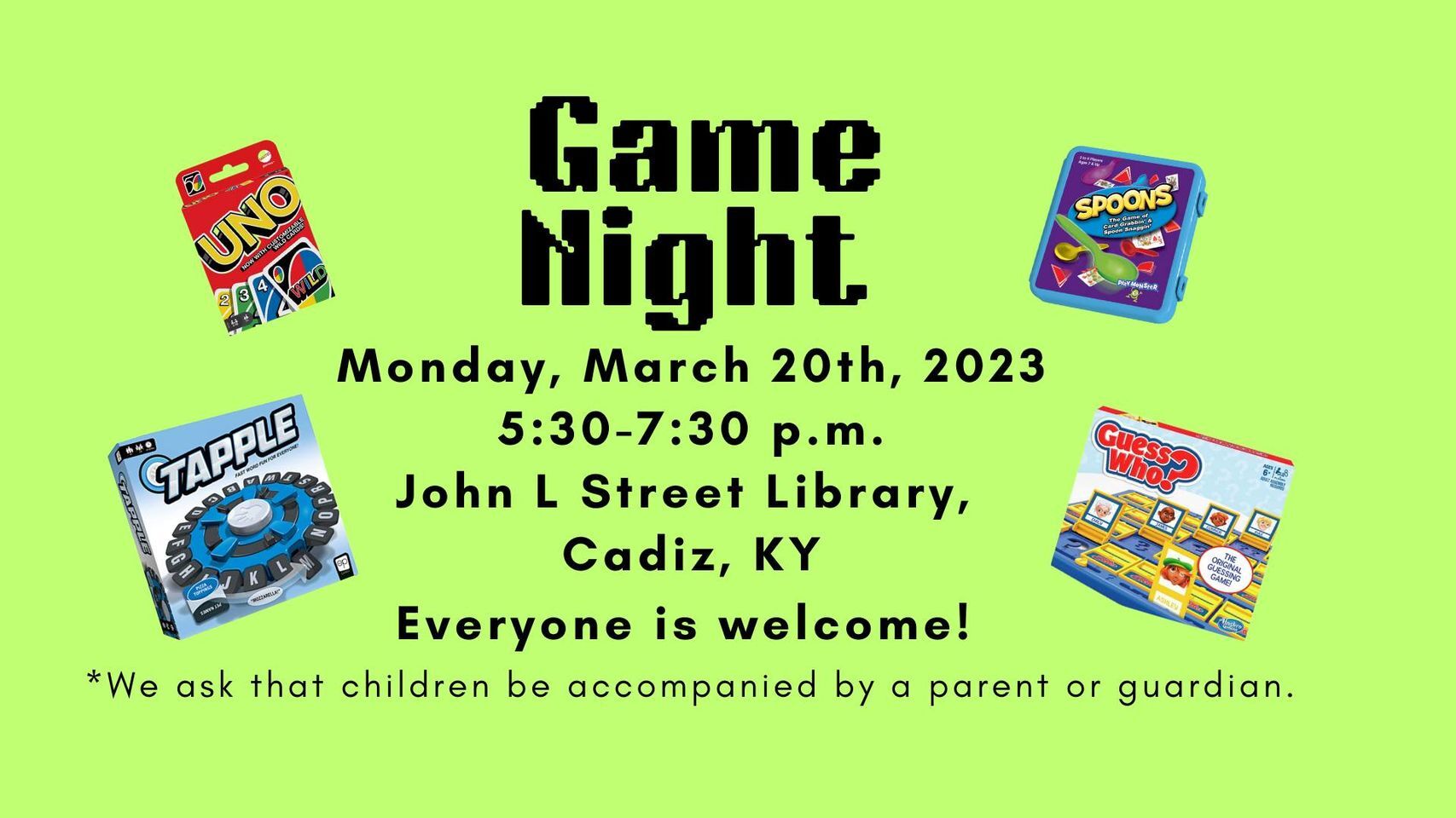 Game Night at the JLS Library