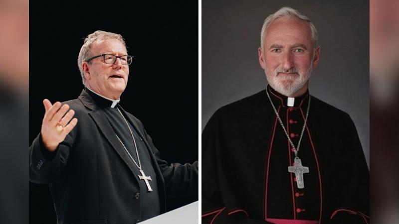 Bishops Robert E. Barron and David M. O’Connell Bishops Robert E. Barron and David M. O’Connell