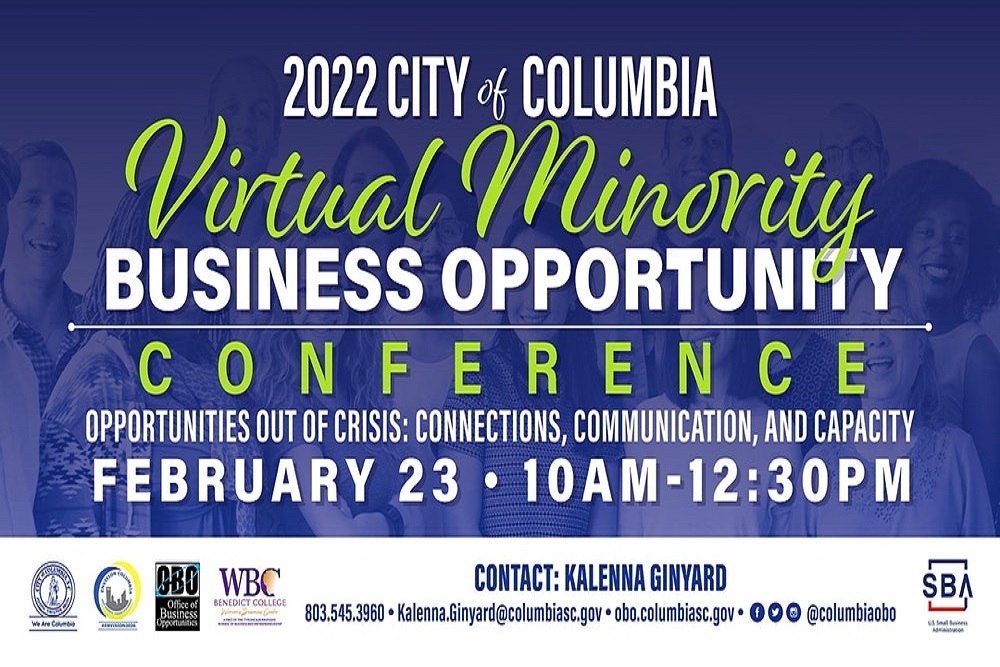 City of Columbia: 2022 City of Columbia Virtual Minority Business Opportunity Conference
