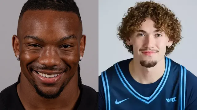 Bijan Robinson and Nick Del Bosque