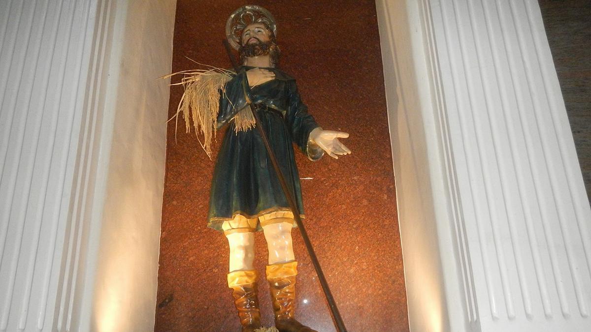 Statue of St. Isidore the Farmer