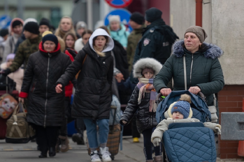 ‘We decided to go where there’s a chance to live’: Stories of refugees at the Poland-Ukraine border