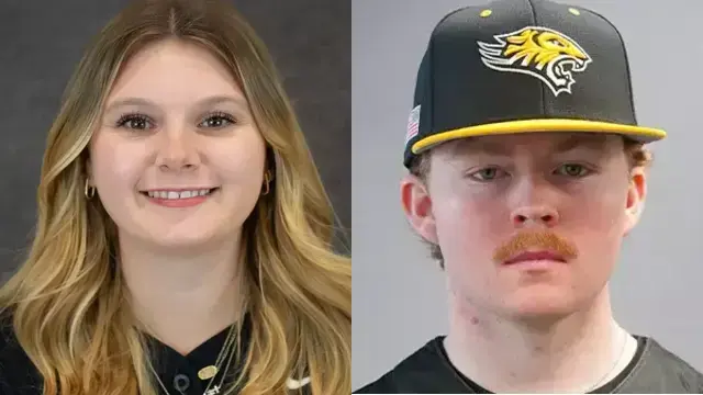 Kali Panaccione and Colin Cusick