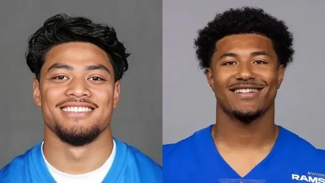 Sione Vaki and Ronnie Rivers Sione Vaki and Ronnie Rivers