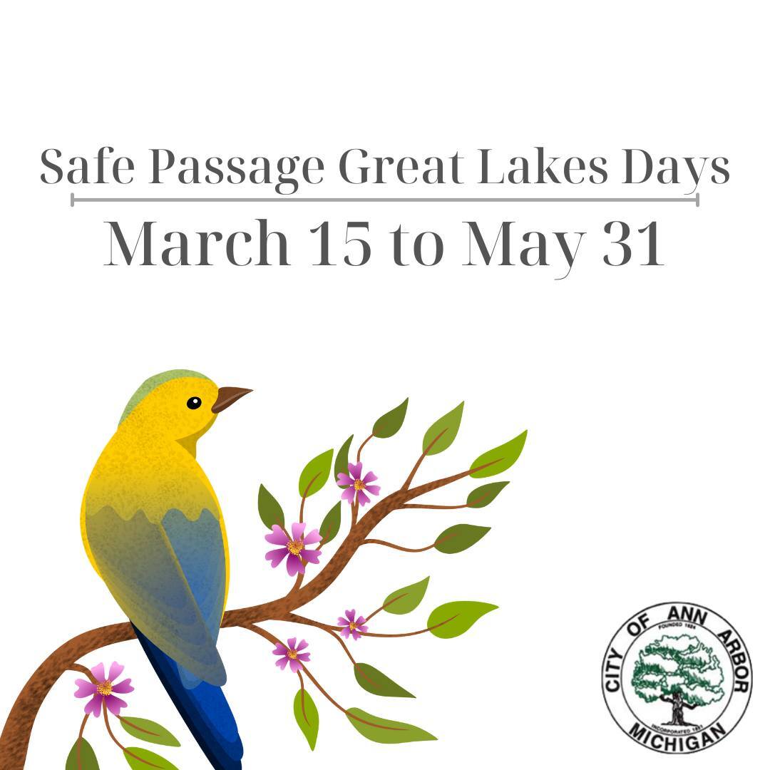 Safe Passage Great Lakes Days on March 15 to May 31