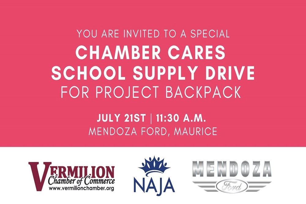 Chamber Cares School Supply Drive