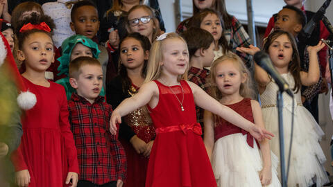 Park students get into festive mood with holiday concert