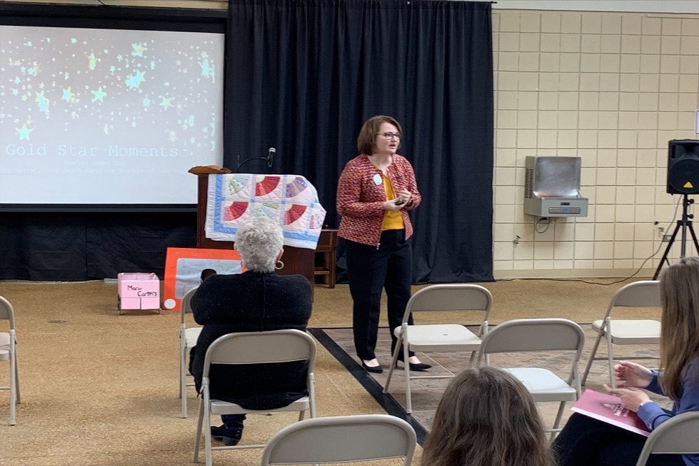 University of South Carolina-Salkehatchie: Teacher cadets inspired by Teacher of the Year