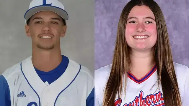 Who are the former high school athletes from West Hillsborough County area competing during the week of Monday, Feb. 16?