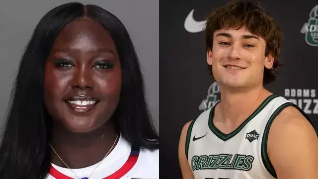 Achol Magot and Dillan Baker Achol Magot and Dillan Baker