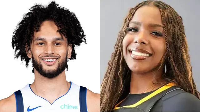 Dereck Lively II and Aidan Langley