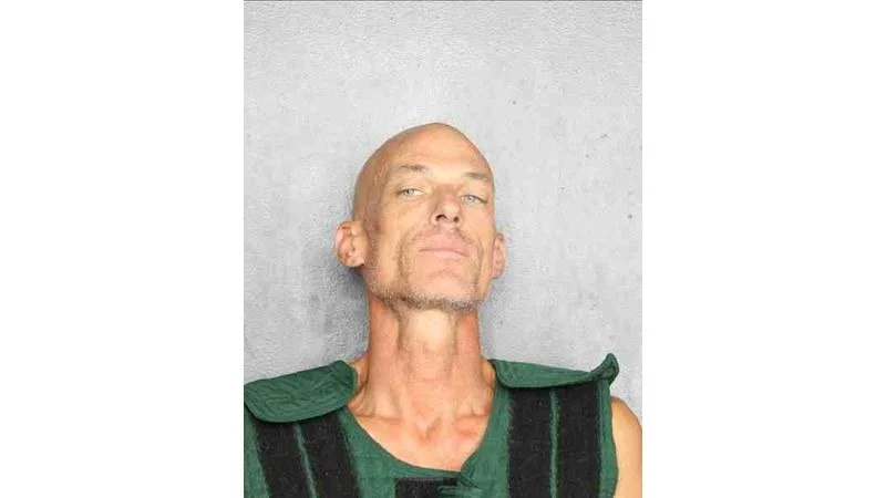 Erik Noftz booked into Broward County Main Jail on Aug. 6